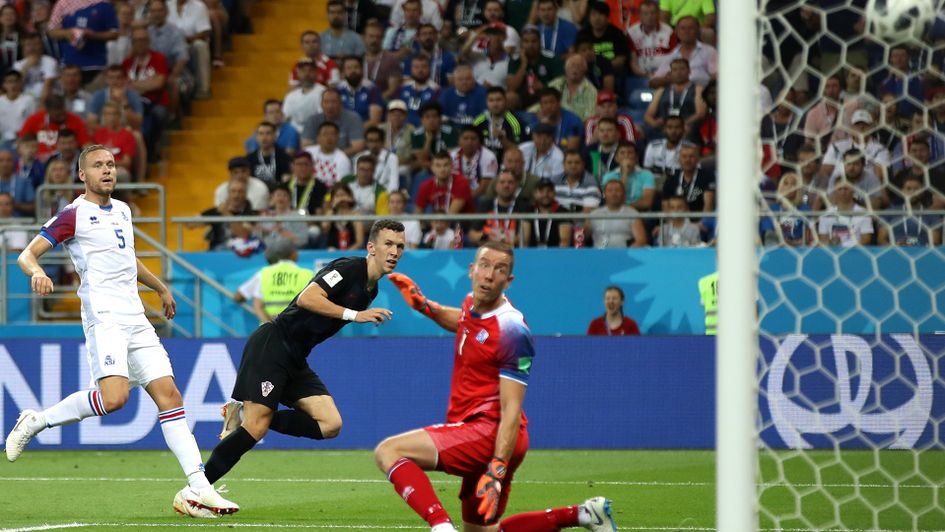 Ivan Perisic scored the winner for Croatia