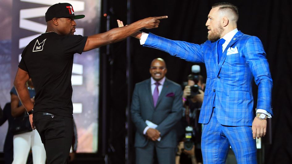 Mayweather and McGregor make their respective points in Toronto