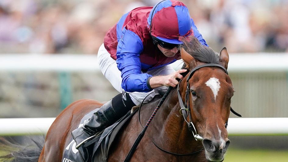 Tenebrism swoops to win the Juddmonte Cheveley Park Stakes