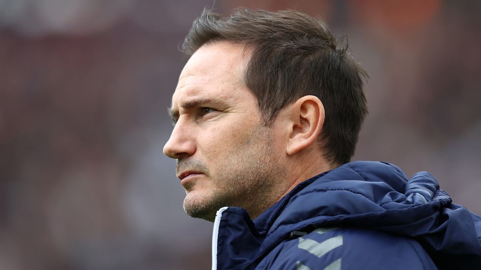 Everton boss Frank Lampard