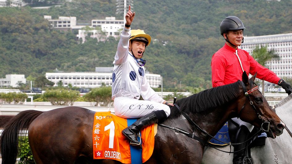 Vincent Ho salutes Golden Sixty’s third consecutive Champions Mile win