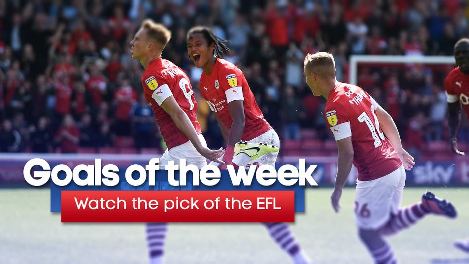 Watch the best of the Sky Bet EFL goals from the latest round of matches