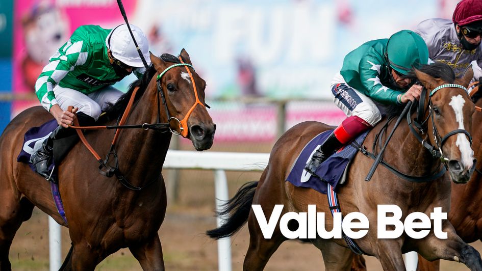 Lagy G (left) looks underestimated in the betting at Newbury