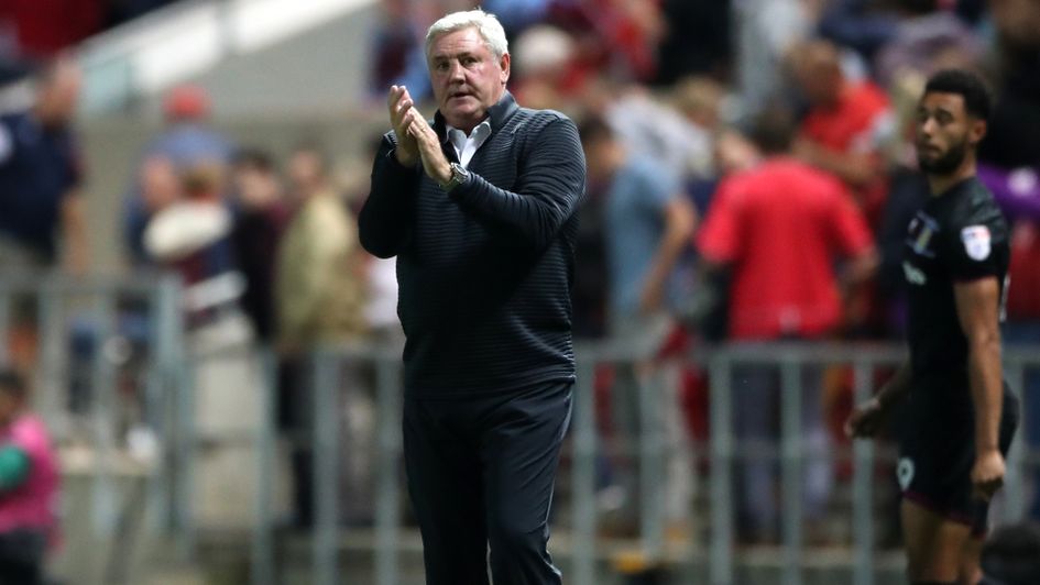 Steve Bruce looks to be getting the best out of his Villa players