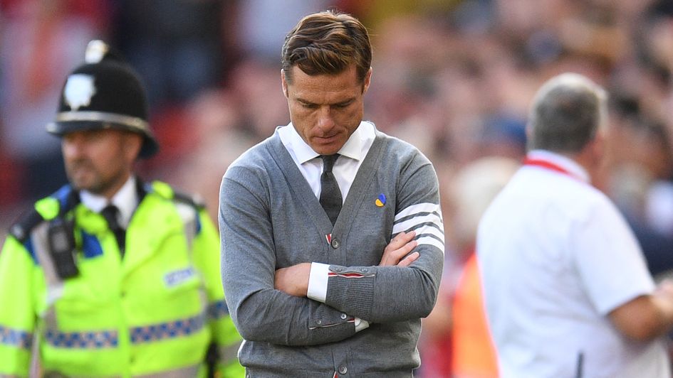 Scott Parker after Bournemouth's 9-0 defeat to Liverpool