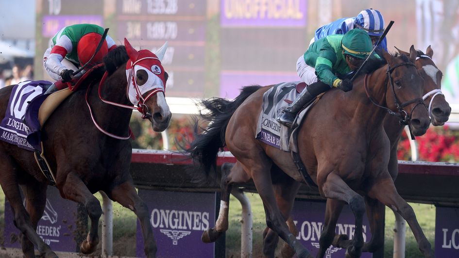 Oisin Murphy steer Marche Lorraine (left) to a nose victory