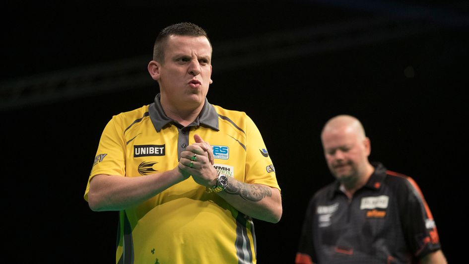 Dave Chisnall thrashed Raymond van Barneveld (Picture: Lawrence Lustig/PDC)