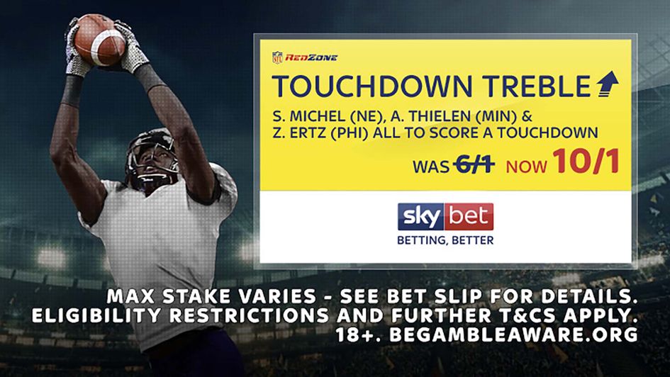 The Sky Bet NFL Touchdown treble