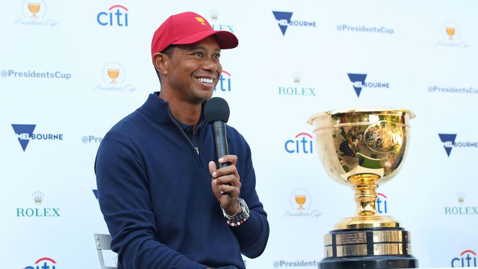 Tiger Woods has added 20 years of Presidents Cup experience to his leadership team