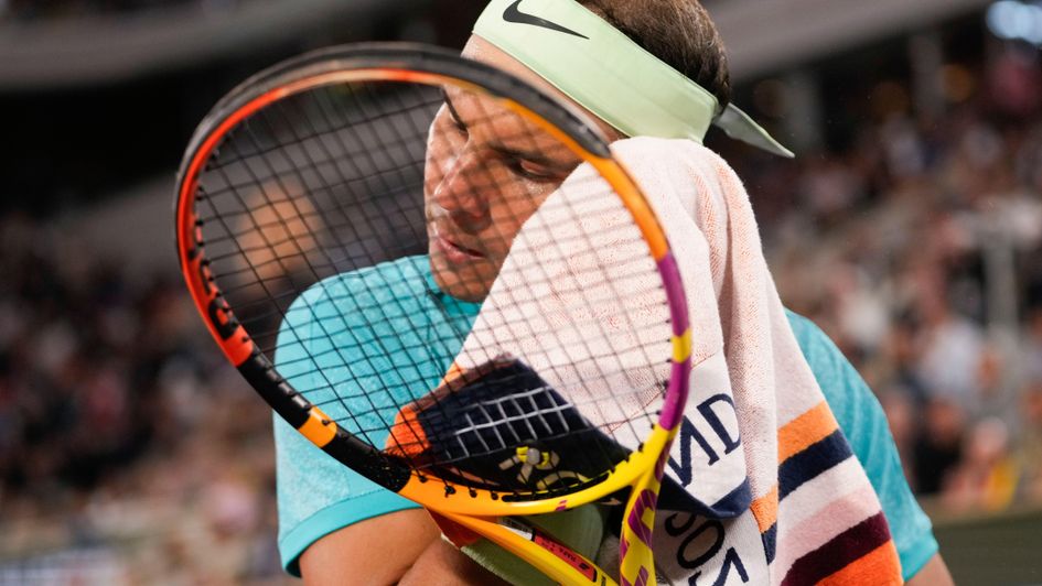 Rafa Nadal lost in straight sets