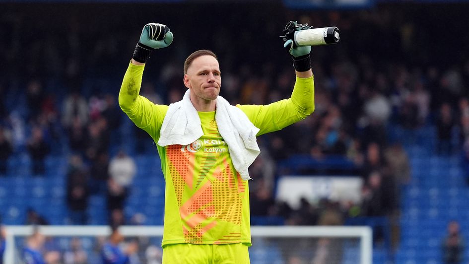 Nottingham Forest goalkeeper Matz Sels