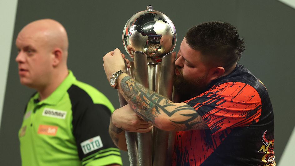 Darts results: Michael van Gerwen wins Players Championship title as Gerwyn  Price misses out on world number one spot