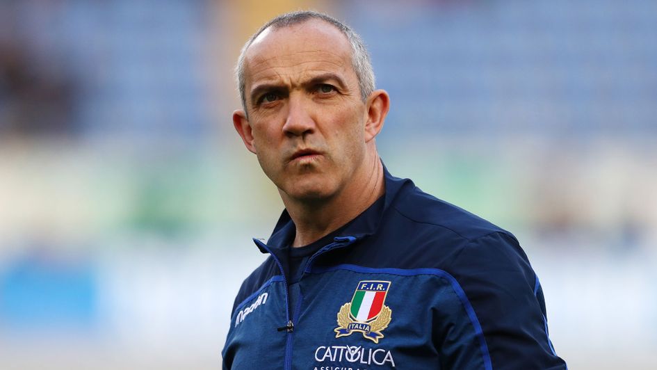 Conor O'Shea has brought improvement to Italy but it is not enough currently