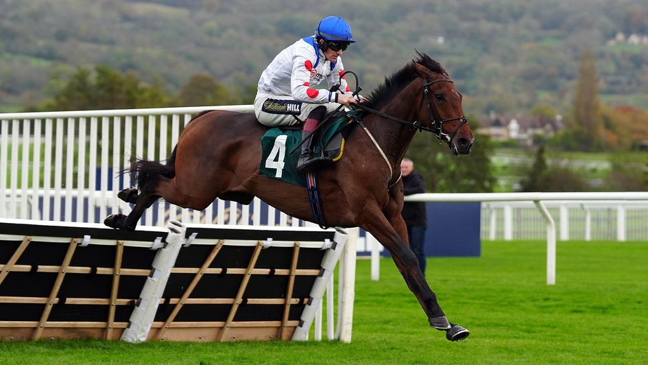 Potters Charm on his way to victory at Cheltenham