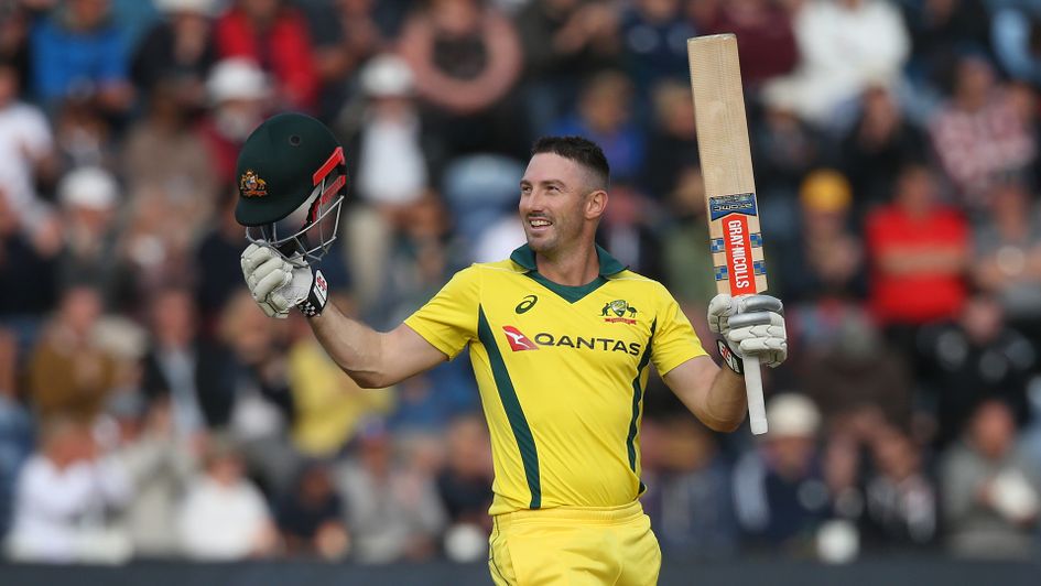 Shaun Marsh celebrates a magnificent century