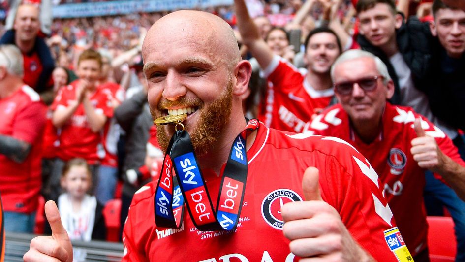 Jonny Williams after success in the Sky Bet League One play-off final