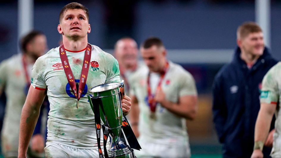 Owen Farrell has not played since winning the Autumn Nations Cup in December