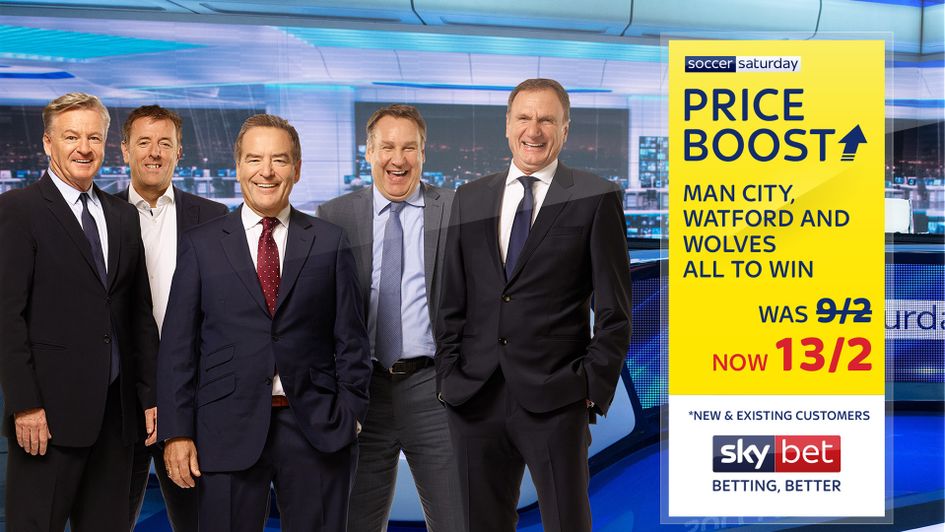 Sky Bet's Soccer Saturday Price Boost