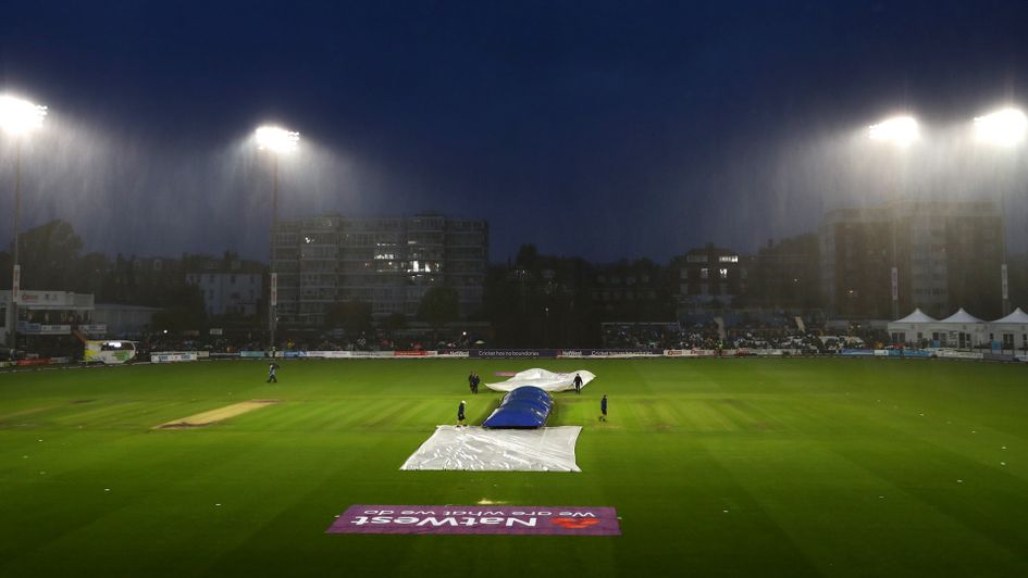 Rain proved the big winner, including at Hove