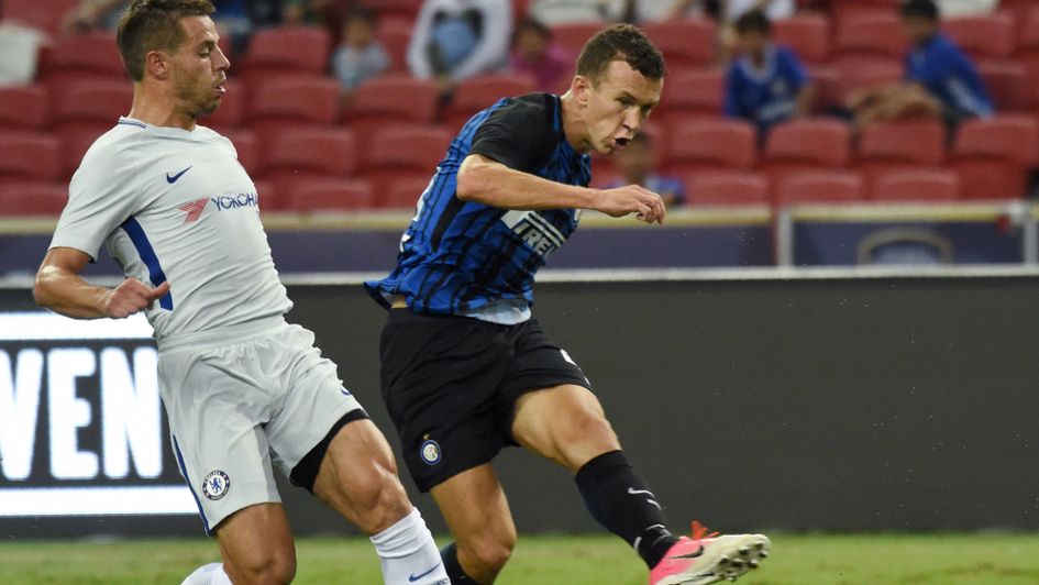 Ivan Perisic scores for Inter