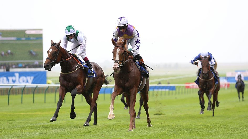 Starzintheireyes ridden by Rossa Ryan (centre)