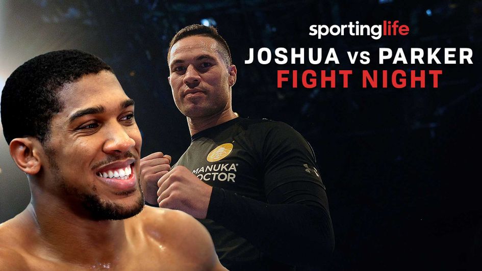 Anthony Joshua takes on Joseph Parker on Saturday night