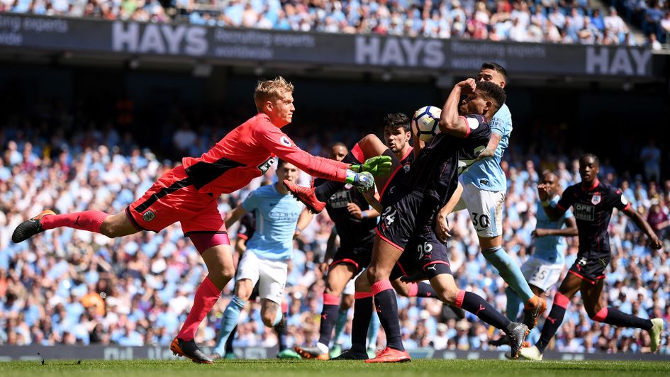 Huddersfield managed to keep Manchester City out