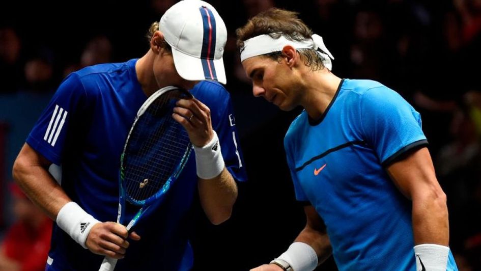 Tomas Berdych and Rafael Nadal