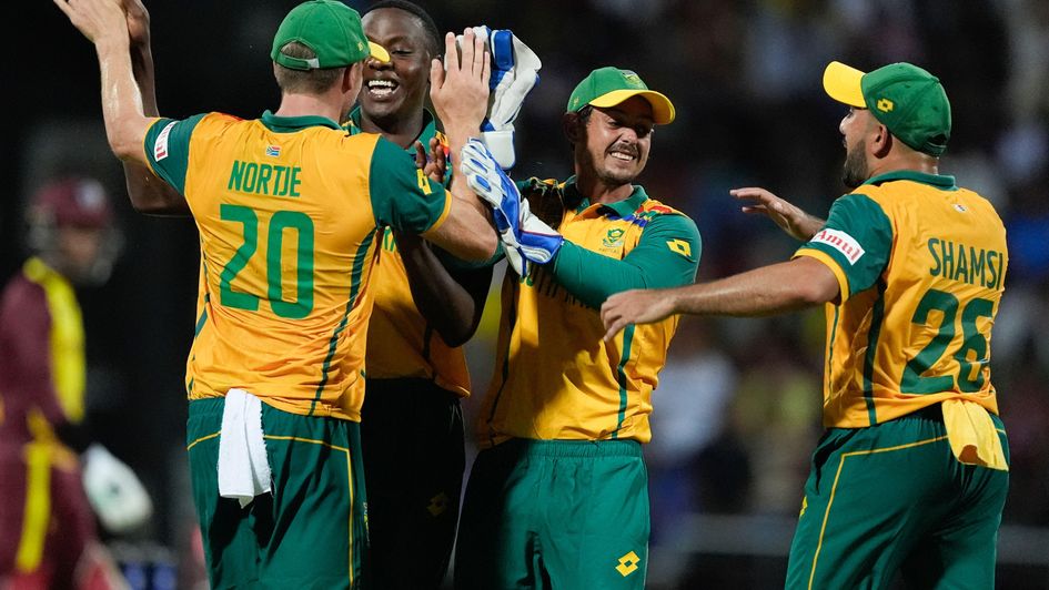 Celebrations for South Africa