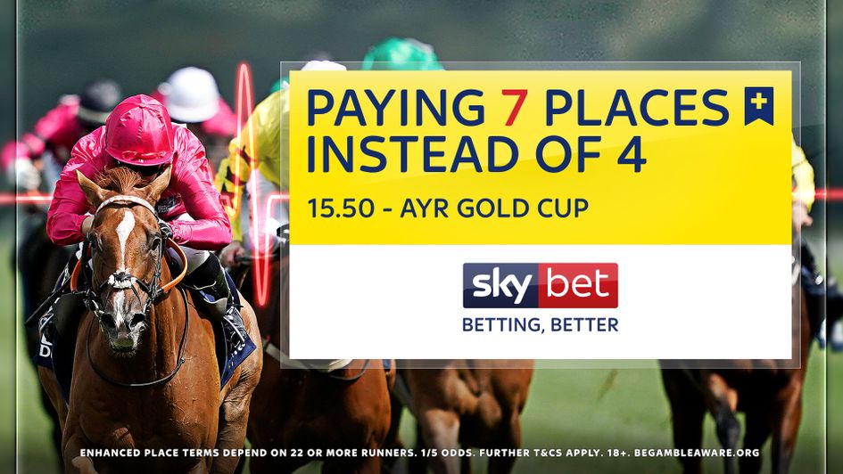 Don't miss Sky Bet's Ayr Gold Cup offer