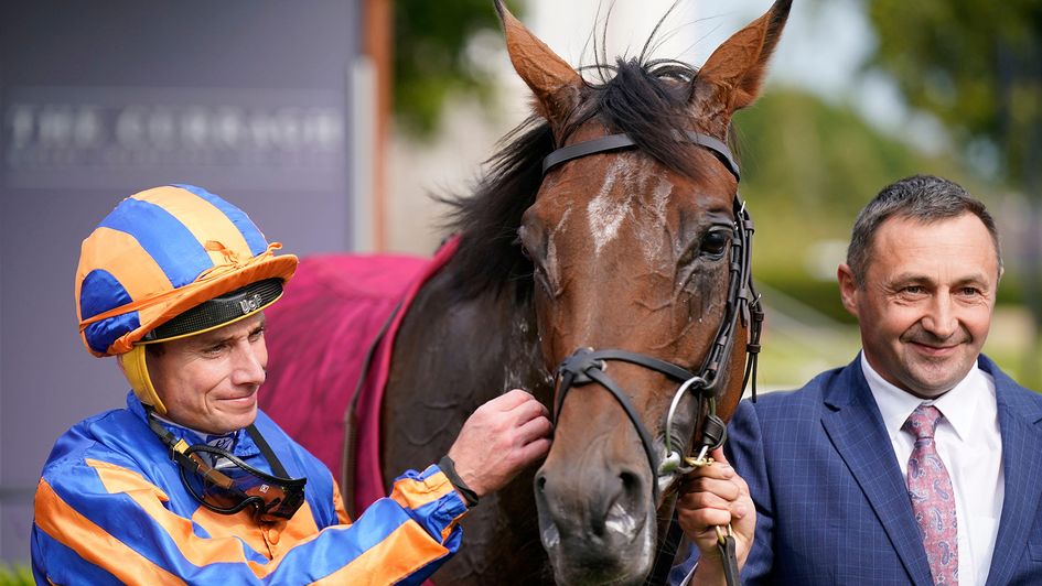 Grosvenor Square pictured after his win