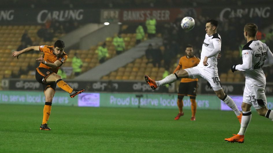 An incredible strike from Ruben Neves for Wolves