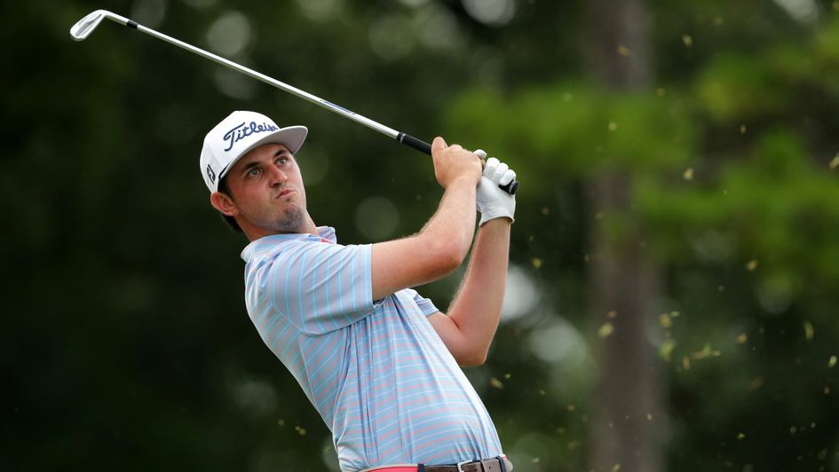 JT Poston: Pictured in action at the 2019 Wyndham Championship