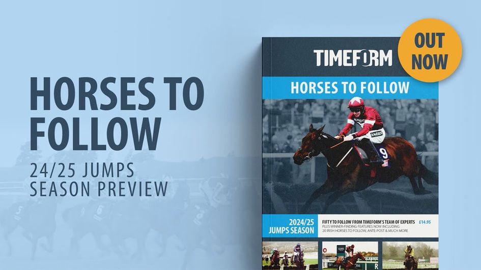 Head over to Amazon to get your copy of Timeform's Horses To Follow 2024/25