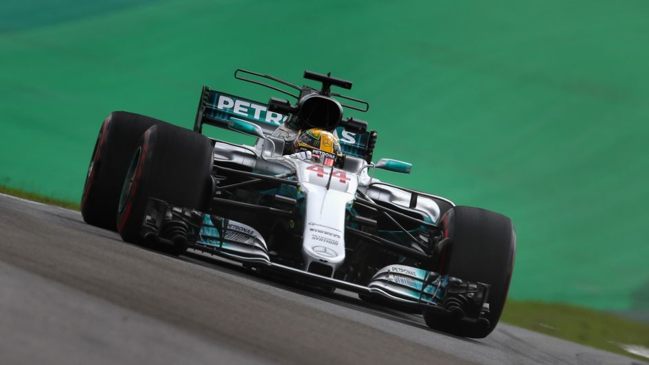 Lewis Hamilton was the man to beat on Friday