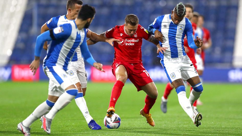 Huddersfield Town v Nottingham Forest in the Sky Bet Championship