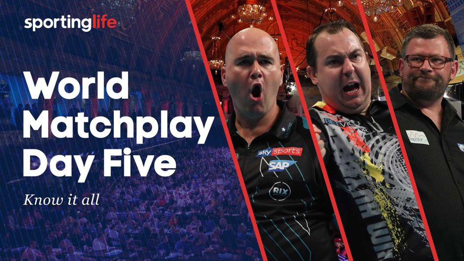 Find out who we're backing to book their places in the World Matchplay quarter-finals