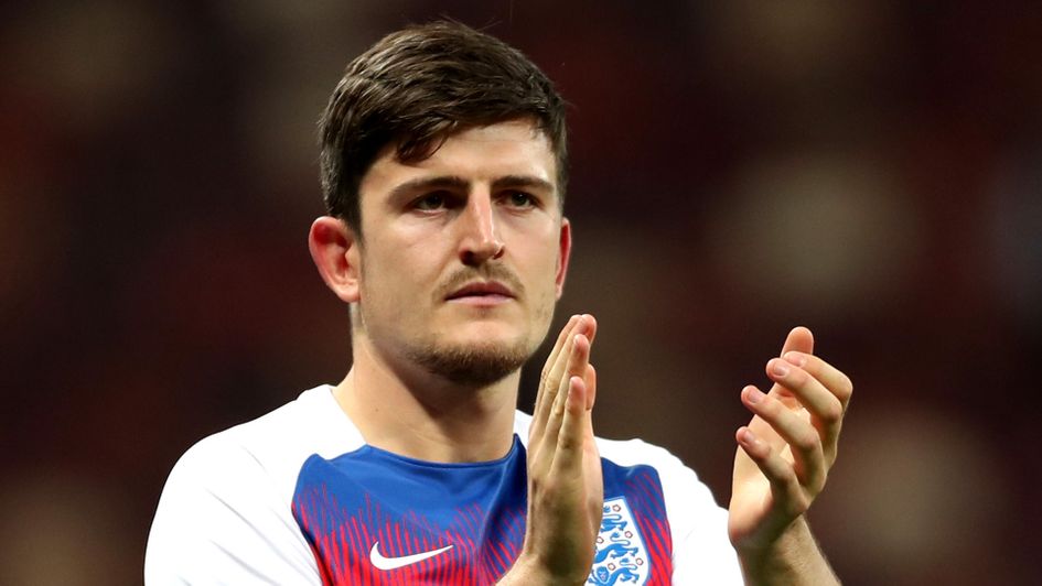 Harry Maguire after England's defeat to Croatia at the 2018 World Cup