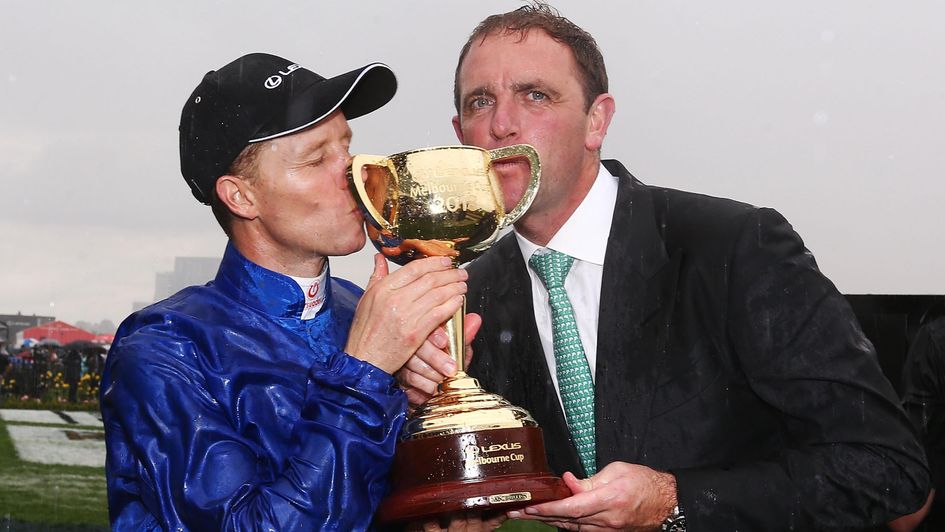 Charlie Appleby savours his Melbourne Cup win