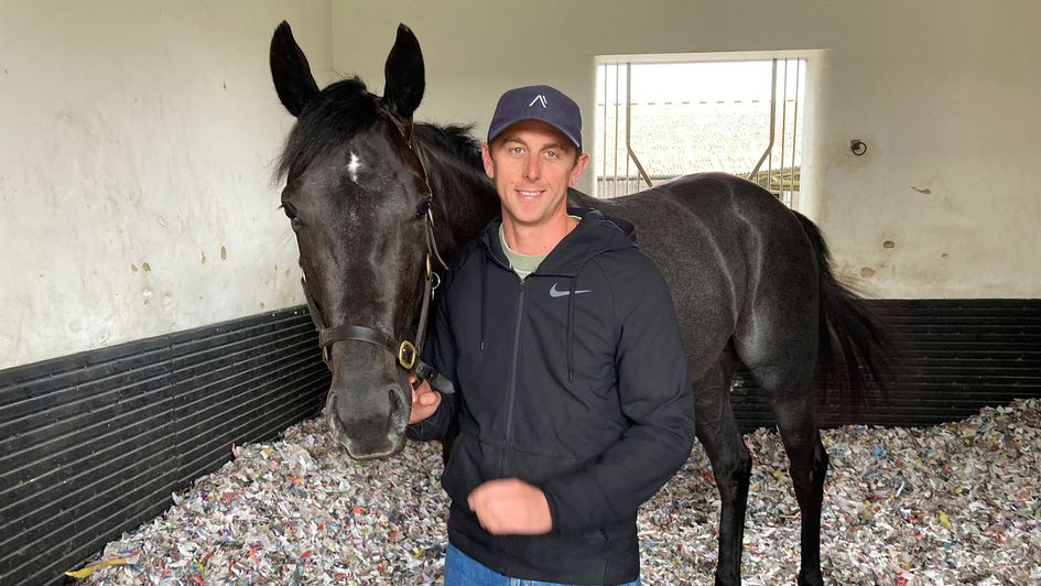 Ed Crisford with Vandeek in his stable