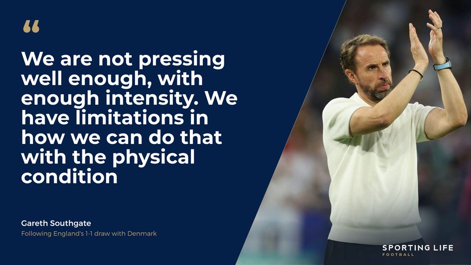 Gareth Southgate on England's pressing