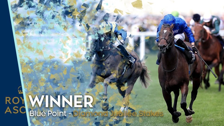Blue Point storms to victory in the Diamond Jubilee