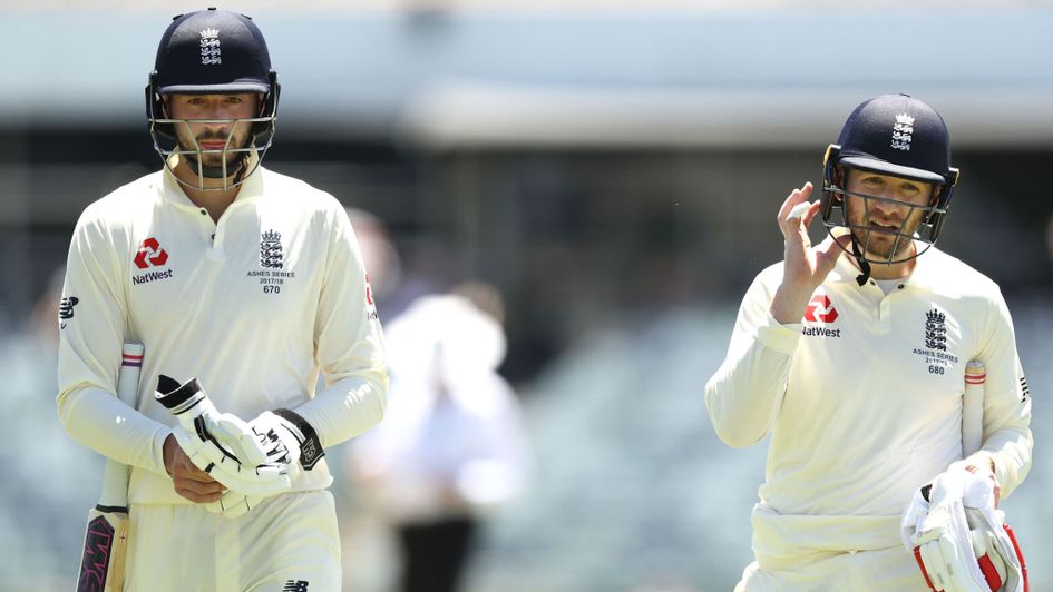 James Vince and Mark Stoneman both made half-centuries