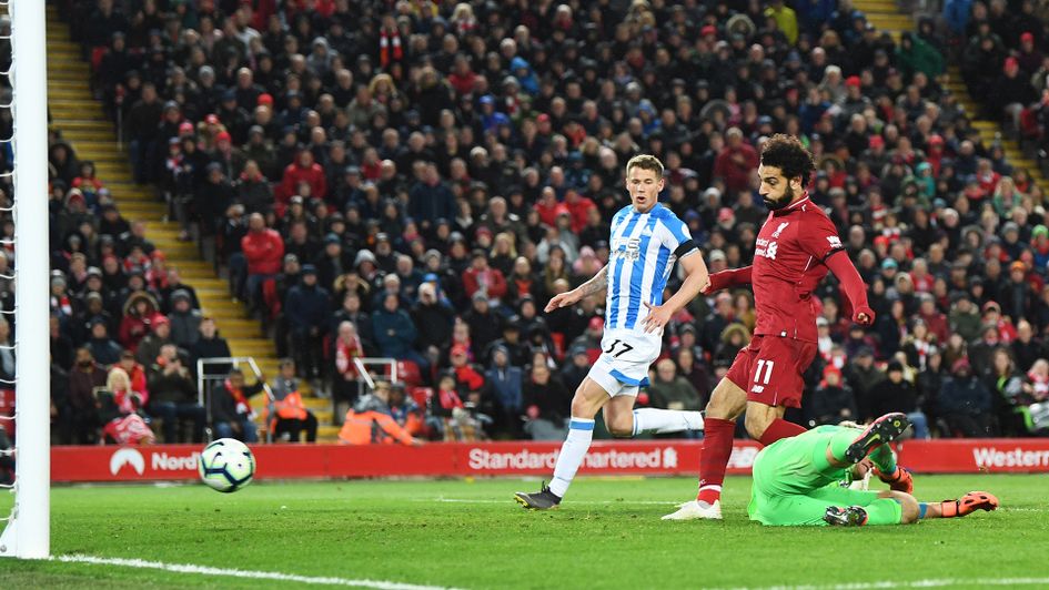 Mohamed Salah adds another goal to Liverpool's tally