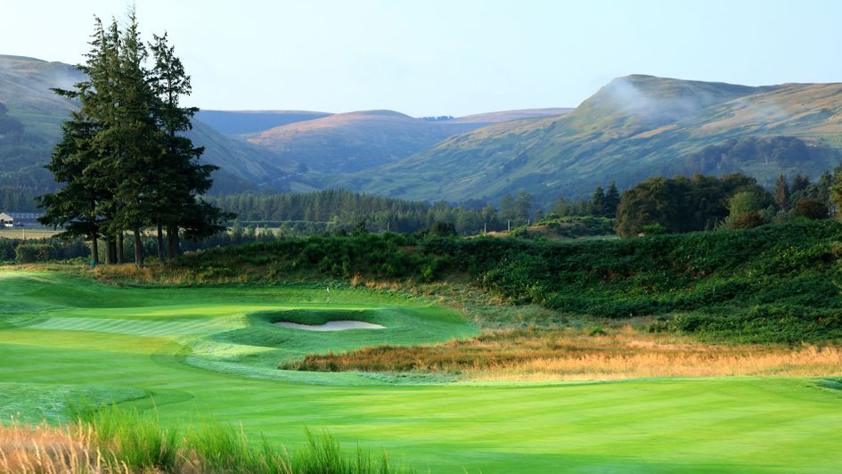 A view of the par 4, first hole on the PGA Centenary Course