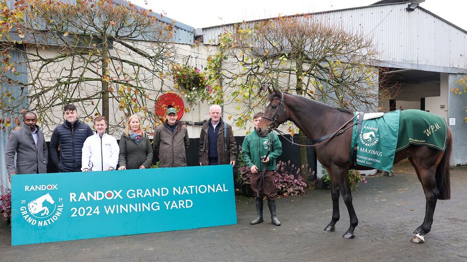 I Am Maximus with National winning connections (Credit Grossick Photography/The Jockey Club)