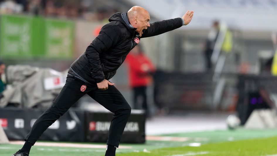 Fortuna Dusseldorf head coach Uwe Rosler