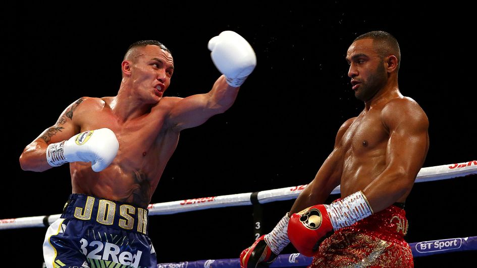 Josh Warrington and Kid Galahad in Leeds