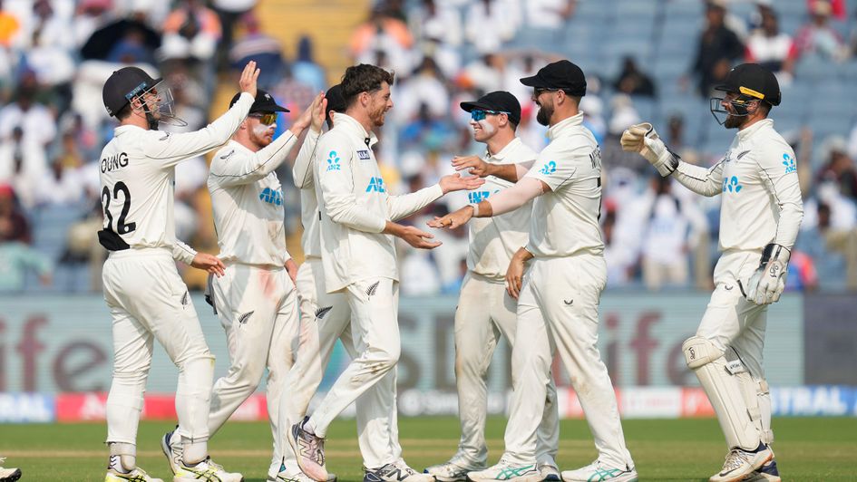 Victory for the Black Caps in India