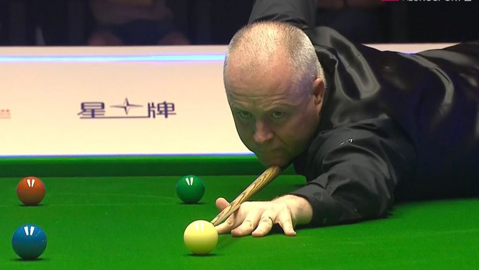 John Higgins battled past Judd Trump in Hong Kong